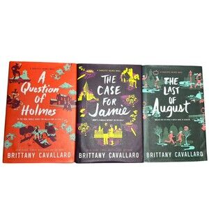 Charlotte Holmes Series by Brittany Cavallaro Books 2-4 All Hardcover